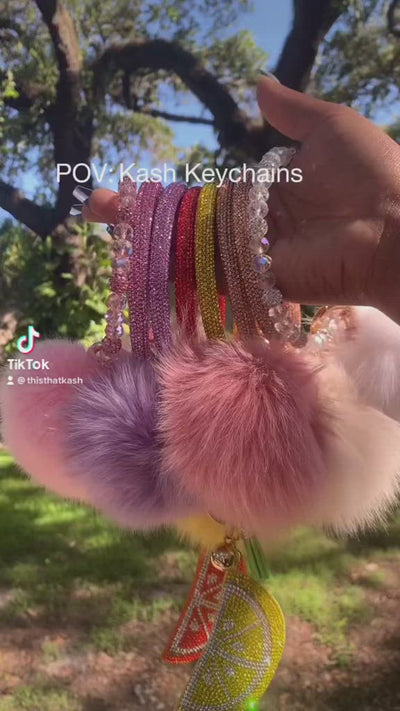 Kash Pom Keychain