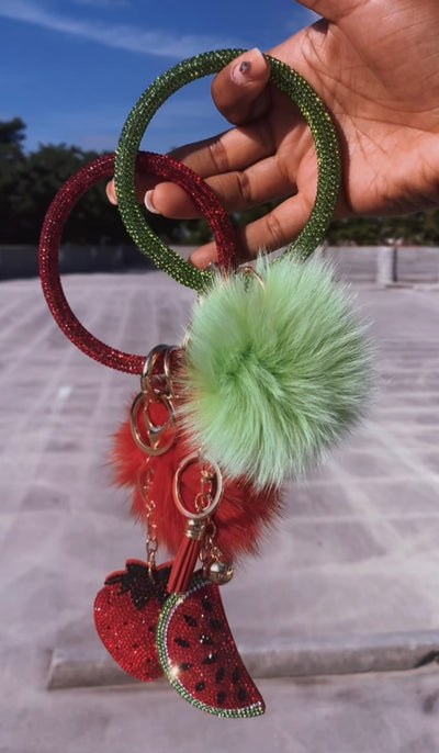 Kash Pom Keychain